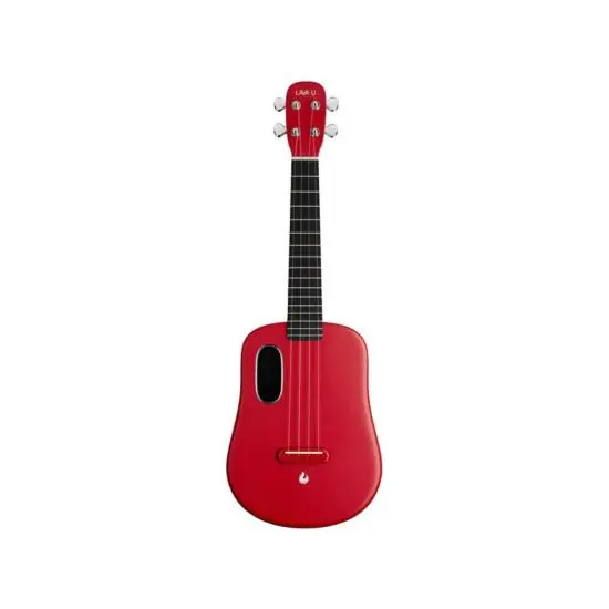 DISCONTINUE Lava U23 - Ukulele acoustique rouge Prix Choc