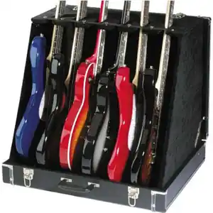 Achetez Aujourd'hui Stagg GDC-6 - Coffre rack pour 3 guitares acoustiques ou 6 électriques
