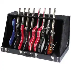Satisfait Ou Remboursé Stagg GDC-8 - Coffre rack pour 4 guitares acoustiques ou 8 électriques