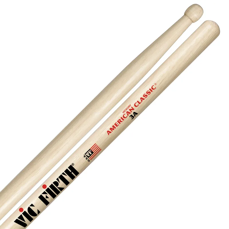Dernier Modèle Vic Firth baguettes de batterie american classic hickory 3A