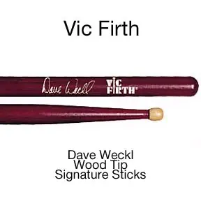 Vic Firth signature Dave Weckl - baguettes de batterie Must-Have
