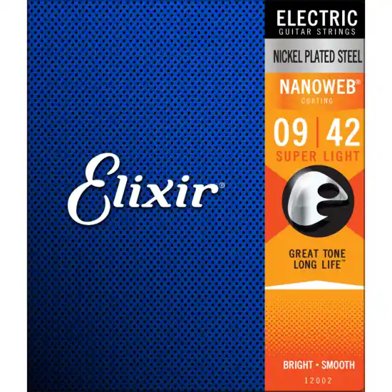 Commande En Gros Elixir 12002 - Jeu de Cordes électriques Nanoweb 09-42