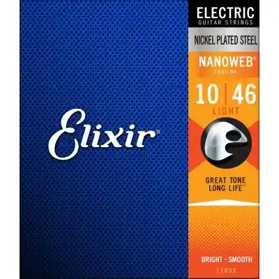 Meilleure Vente Elixir 12052 - Jeu de Cordes électriques Nanoweb 10-46