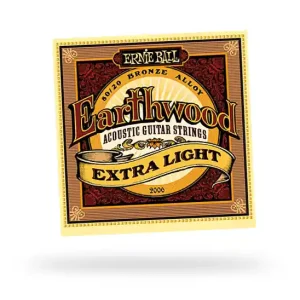 Ernie Ball 2006 - cordes acoustiques Earthwood 10-50 Bon Marché
