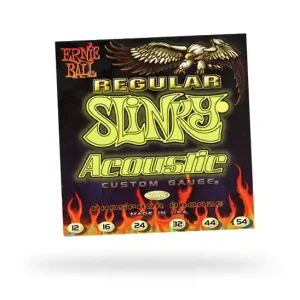 Quantité Limitée Ernie Ball 2146 - Cordes Acoustiques Slinky Phosphore 12-54