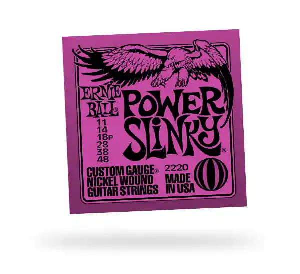 Nouvel Arrivage Ernie Ball 2220 - Cordes électriques Slinky 11-48