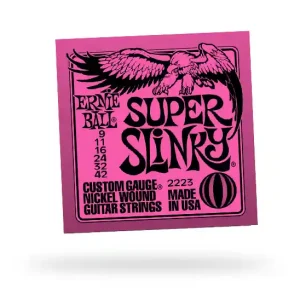 Ernie Ball 2223 - Cordes électriques Slinky 09-42 Expédié Aujourd'hui