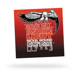 Meilleur Prix DISCONTINUE Ernie Ball 2233 - Cordes électriques Slinky (12 cordes) 09-46