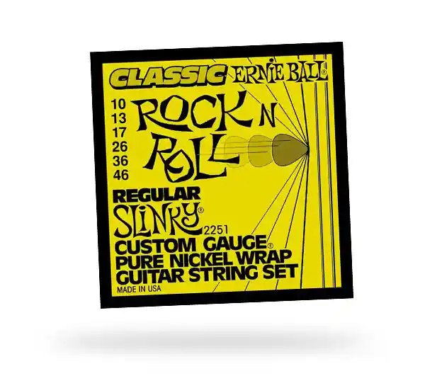 Achetez Aujourd'hui Ernie Ball 2251 - Cordes électriques Classic Slinky 10-46