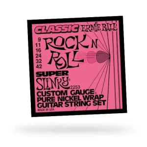 Offre Spéciale Ernie Ball 2253 - Cordes électriques Classic Slinky 09-42