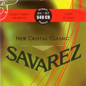 Expédition Rapide Savarez 540CR - Cordes classiques New Cristal Classic - tirant normal