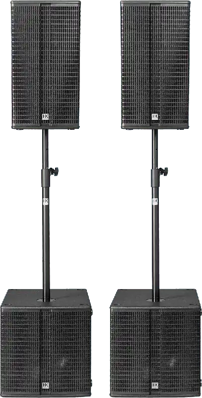 HK-Audio LINEAR 3 - Kit compact amplifié pour 300 personnes Achetez Aujourd'hui