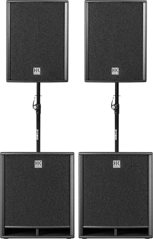HK-Audio PROPACK-1518 Kit passif pour 250 pers. Acheter Direct