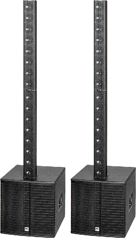HK-Audio ELEMPACK-POWER Système complet - 2x E115 Sub D + 4x E835 + housses de protection Meilleur Choix