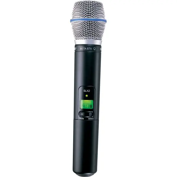 Soldes ShureSLX2-BETA87A Emetteur Main