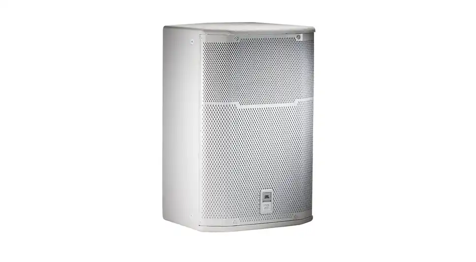 JBL PRX 415M Retour de scène ou enceinte passive 2 voies, 38 cm, 300 W, blanche Meilleure Vente