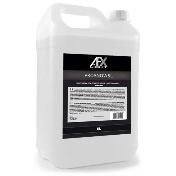Quantité Limitée AFX LightPROSNOW5L - Liquide neige - 5 Litres
