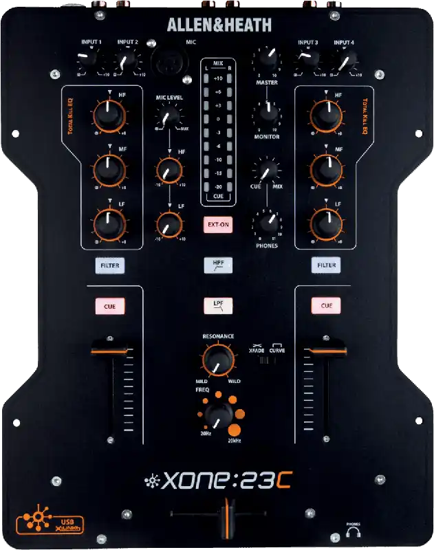 Allen & Heath XONE 23C Console Club - Xone-23 avec carte son Achat Immédiat