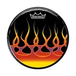 Remise DISCONTINUE Remo PA-1022-F2 Peau graphic pour grosse caisse 22‘‘