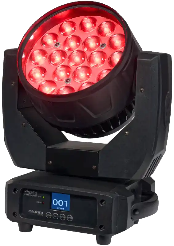 Prix Bas Algam Lighting MW19X15Z LYRE WASH ZOOM 19 X 15W LEDS 4 EN 1
