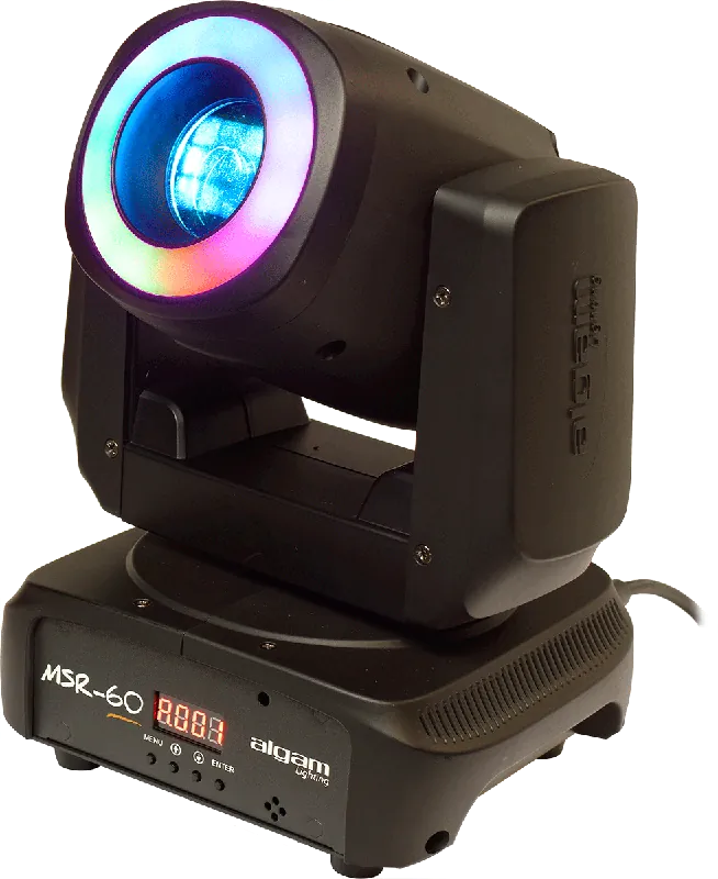 Meilleure Vente Algam Lighting MSR60 Lyre SPOT LED 60W + anneau LED