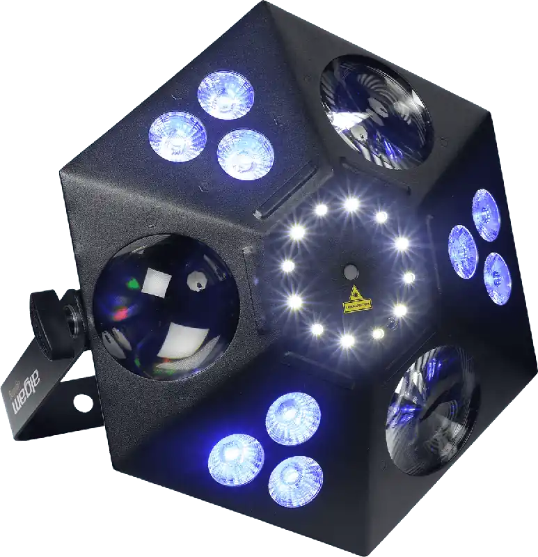 Algam Lighting THANOS Multi-effet 4 en 1 avec laser Nouveauté