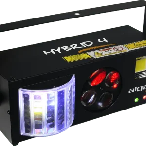 Algam Lighting HYBRID4 Hybrid - Combo 4-en-1 derby, stroboscope, gobo, lasers Prix Réduit