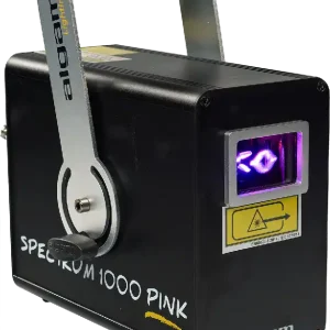 Algam Lighting SPECTRUM1000PINK Laser d‘animation monocouleur rose 1000mW Offre Exclusive
