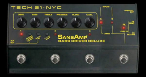 Authentique Tech21 BASS DRIVER DELUXE