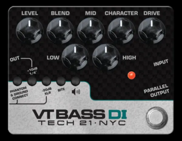 Tech21 CHARACTER VT BASS DI Authentique