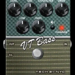 Tech21 CHARACTER VT BASS V2 Nouvel Arrivage
