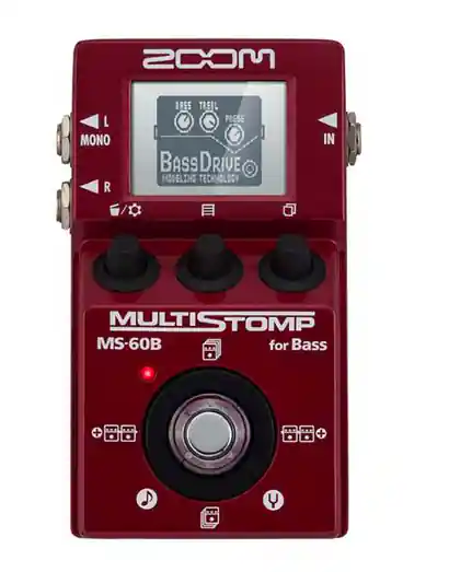 Prix Choc Zoom MS60B - Pédale multi-effets pour basse
