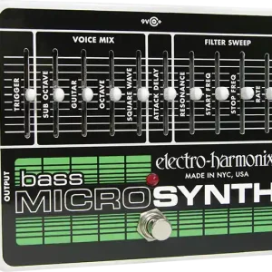 Electro Harmonix Bass Micro Synth XO Series Filtre Solde