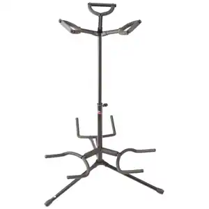 Usine Directe DISCONTINUE Stagg SG-A300BK - Stand triple pour guitares