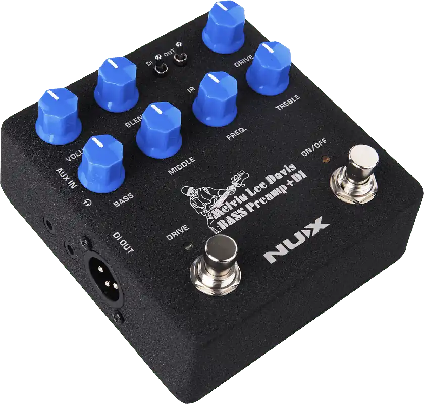 NUX BASSPREAMP Préampli basse à modélisation, sortie DI Offre Limitée