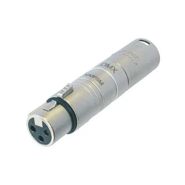 NeutrikAdaptateur DMX 5M / 3F NA3F5M Réduction