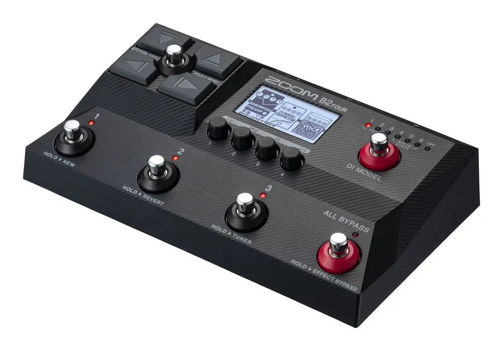 Acheter En Ligne Zoom B2 FOUR - Pedalier multi effet