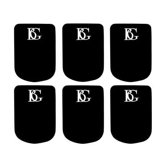 Meilleure Vente BG A10S - Pastilles protège bec petit modèle noir 0.8 mm (par 6)
