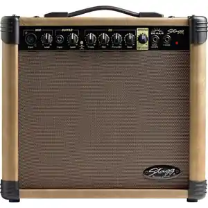 Produit De Marque Stagg 20 AA R EU - Ampli guitare acoustique 20W