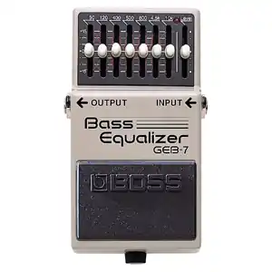 Boss GEB-7 - Pédale d effet Bass Graphic Equalizer Nouvelle Collection