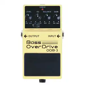 Boss ODB-3 - Pédale d‘effet Bass Turbo Overdrive Pas Cher