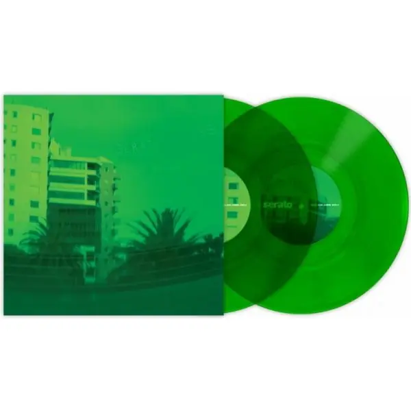 SeratoPaire Vinyl Green 10 Nouvelle Collection
