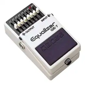 Achat Immédiat Boss GE-7 - Pédale Graphic Equalizer