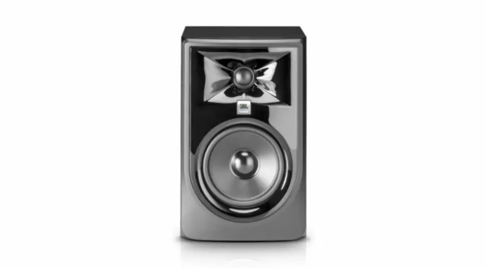 Haute Qualité JBL Enceinte de studio bi-amplifiée 13 cm, noire