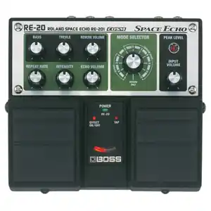 DISCONTINUE Boss RE-20 - Pédale Space Echo Delay Expédition Rapide
