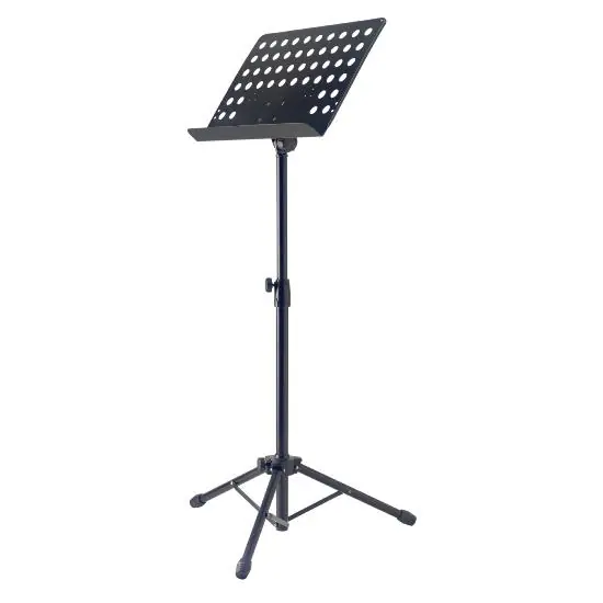 DISCONTINUE Stagg MUS-A5 BK - Pupitre d`orchestre métal Prix Promo
