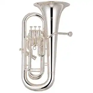 Yamaha YEP 621S - euphonium sib professionnel - argenté - 4 pistons (3) Usine Directe