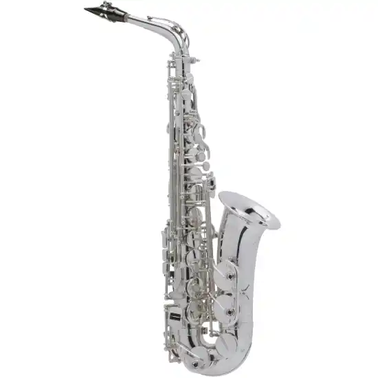 Selmer Super Action 80 série II argenté gravé - Saxophone alto avec étui et bec complet Meilleure Vente
