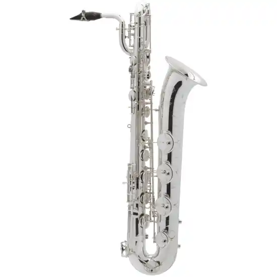 Selmer Série III argenté gravé - Saxophone baryton professionnel avec étui et bec complet Retour Gratuit
