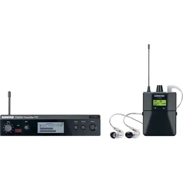 Authentique ShurePSM300 P3TERA215CL avec SE215CL
